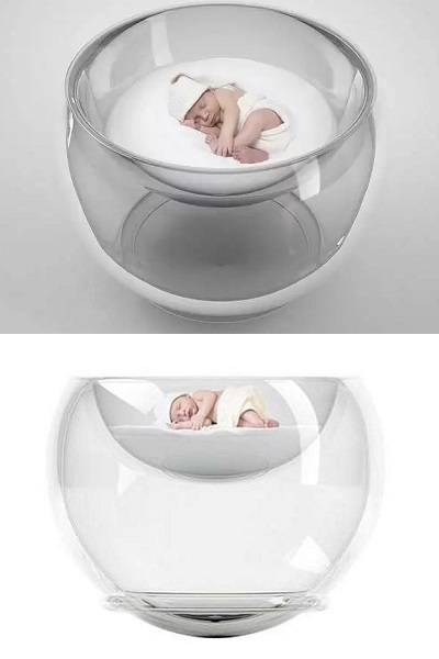 Baby Bubble Bed  – оригинальная детская кровать-'мыльный пузырь от Lana Agiyan