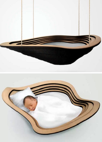 Kumo baby crib – оригинальная детская кроватка-'облако'