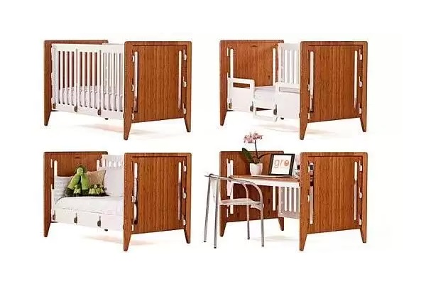 GRO Furniture Modular – оригинальная детская кроватка, растущая вместе с малышом
